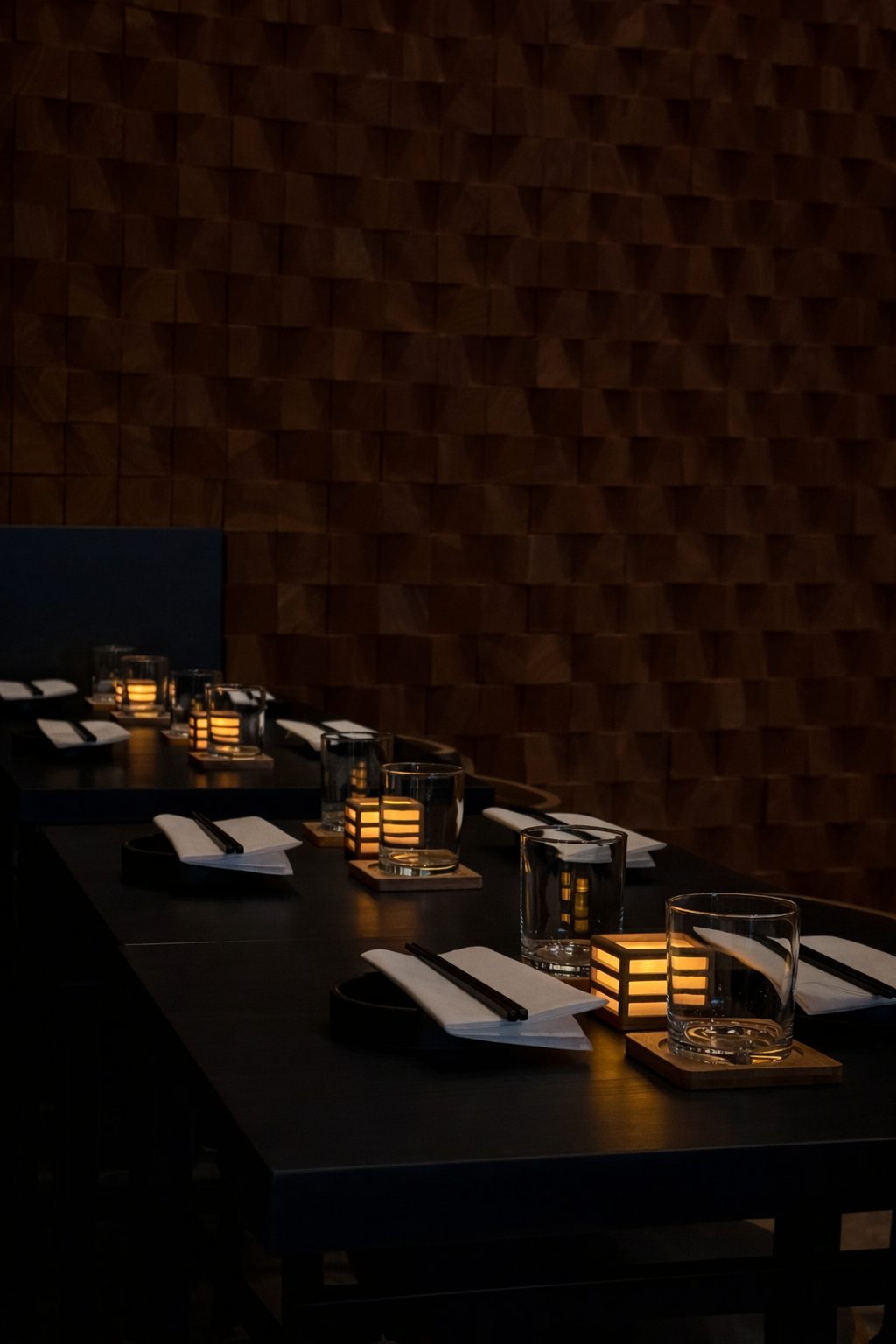 Moku bar and seating area