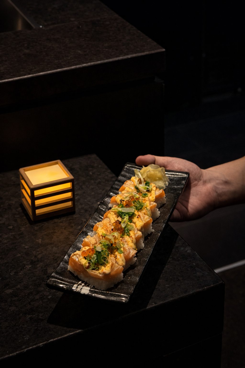 Oshizushi pressed sushi